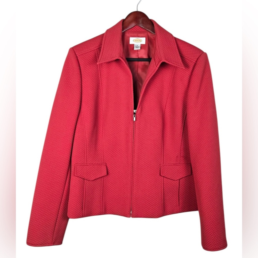Talbots Vibrant Red/Orange Women's Blazer💕